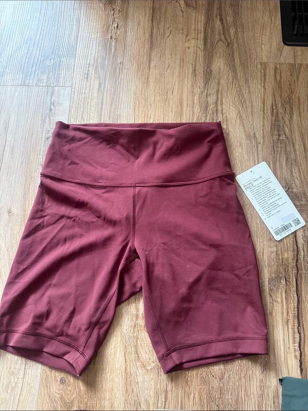 lululemon athletica High-Rise Wine Athletic Bike Shorts